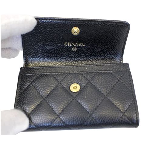 chanel caviar leather wallet|Chanel Wallets & Card Holders .